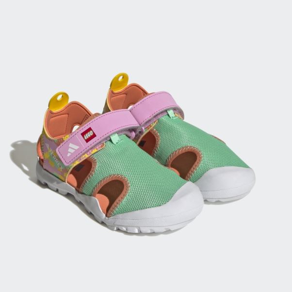 Adidas Terrex X Lego Capitaine Toey Sandales Lueur Verte