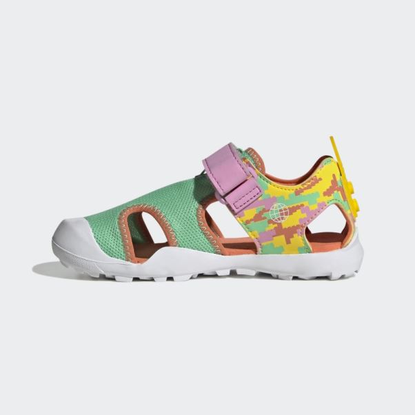 Adidas Terrex X Lego Capitaine Toey Sandales Lueur Verte