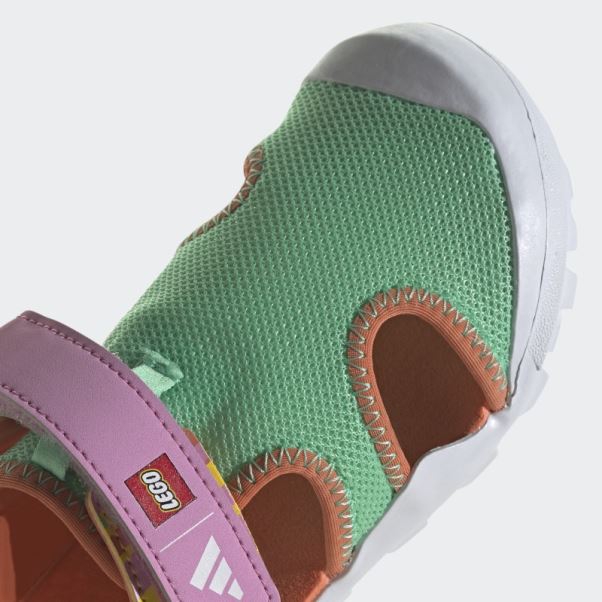 Adidas Terrex X Lego Capitaine Toey Sandales Lueur Verte