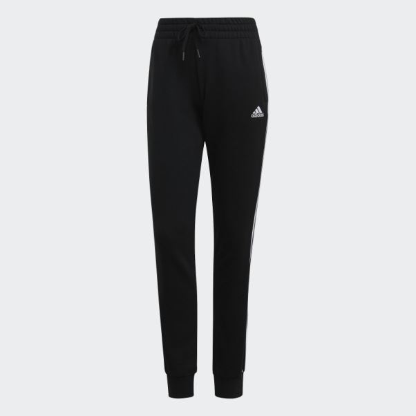 Pantalon En Molleton à 3 Bandes Essentials Noir Adidas