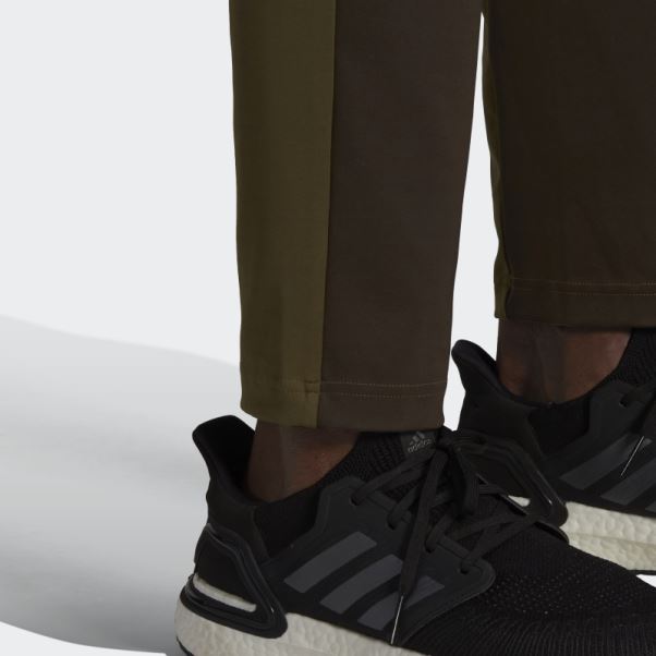 Pantalon De Jogging D'entraînement De Yoga Adidas Olive