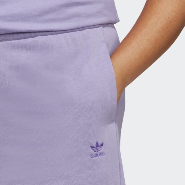 Short Adicolor Essentials French Terry (grande Taille) Adidas Lilas