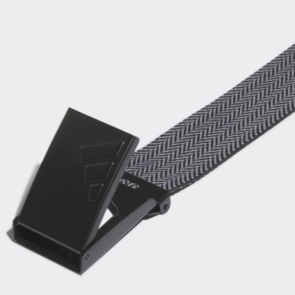 Ceinture De Golf Stretch Réversible Noir Adidas