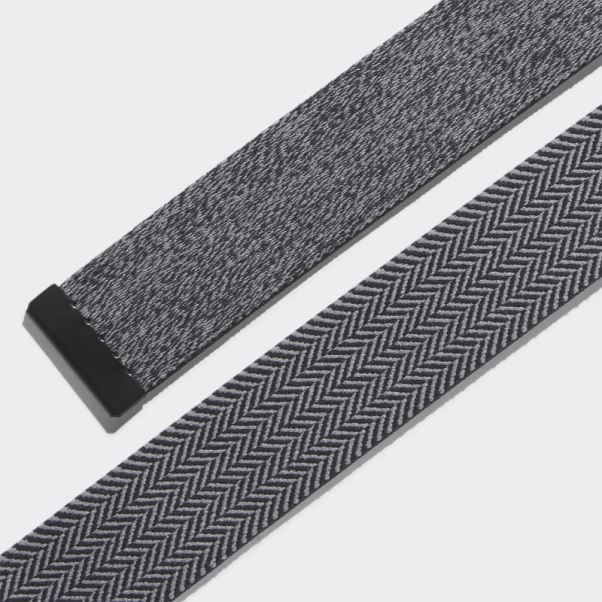 Ceinture De Golf Stretch Réversible Noir Adidas