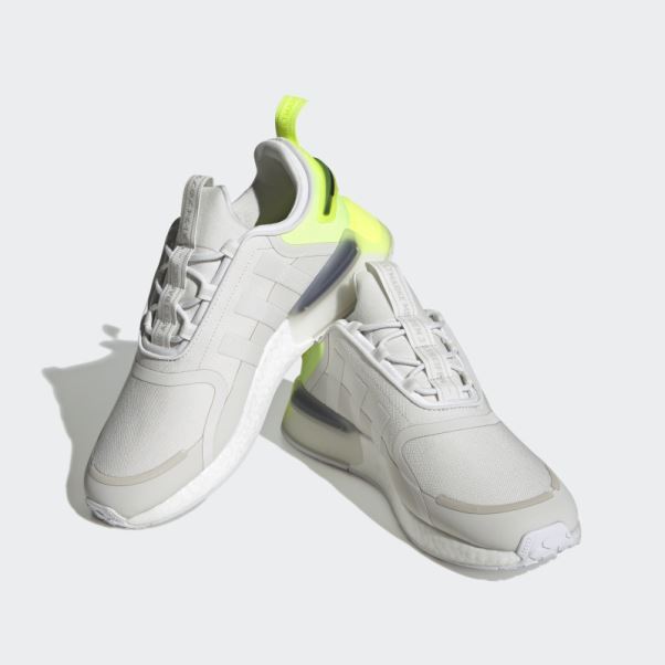 Chaussures Adidas Nmd-r1 V3 Blanches