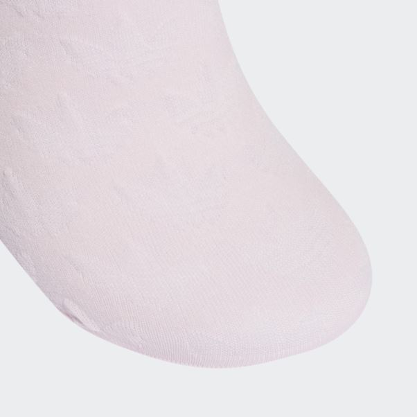 Chaussettes Mi-mollet Jacquard Trèfle 2 Paires Adidas Blanc