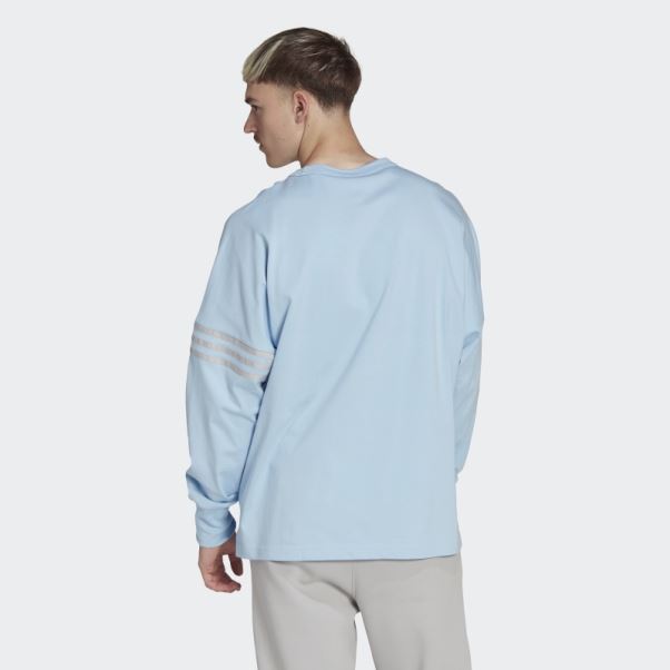 Haut à Manches Longues Adidas Adicolor Neuclassics Sky