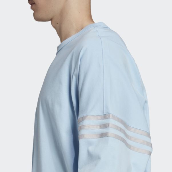 Haut à Manches Longues Adidas Adicolor Neuclassics Sky