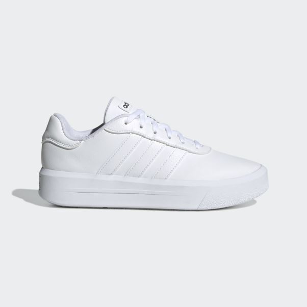 Adidas Court Plate-forme Chaussures Noir