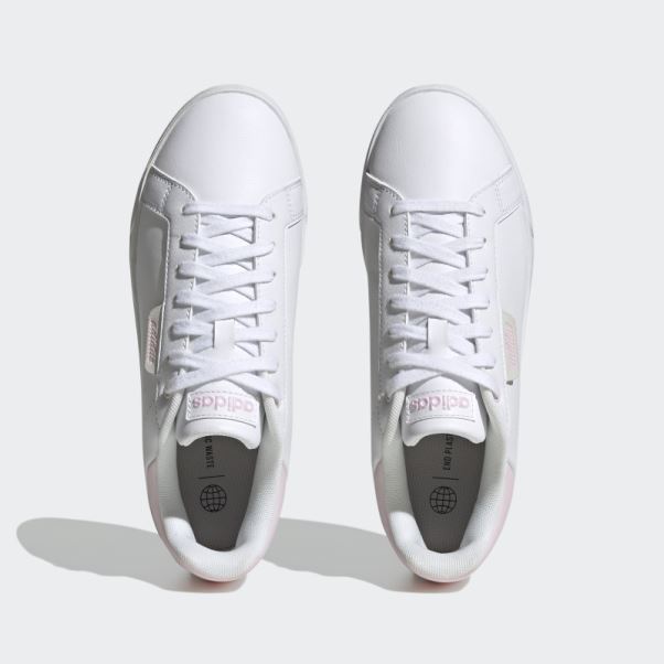 Adidas Court Chaussures De Soie Rose