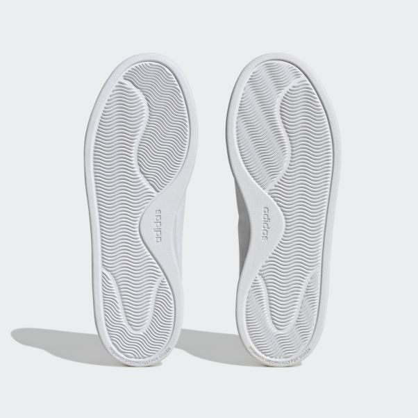 Adidas Court Chaussures De Soie Rose