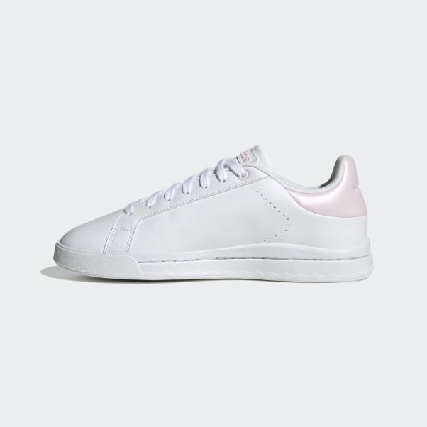 Adidas Court Chaussures De Soie Rose
