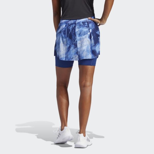 Adidas Melbourne Tennis Jupe Victoire Bleu