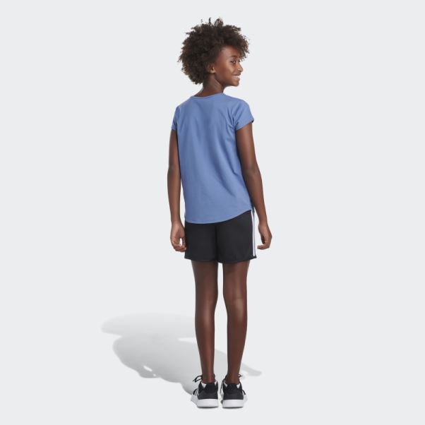 Adidas Scoop Tee Bleu