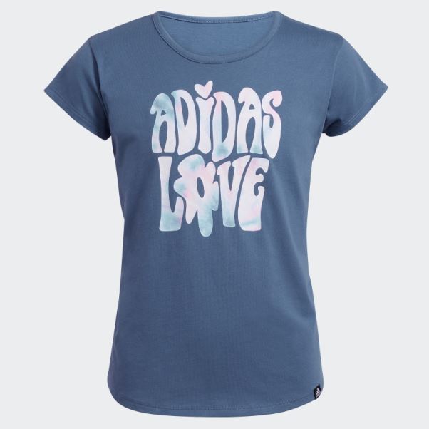 Adidas Scoop Tee Bleu