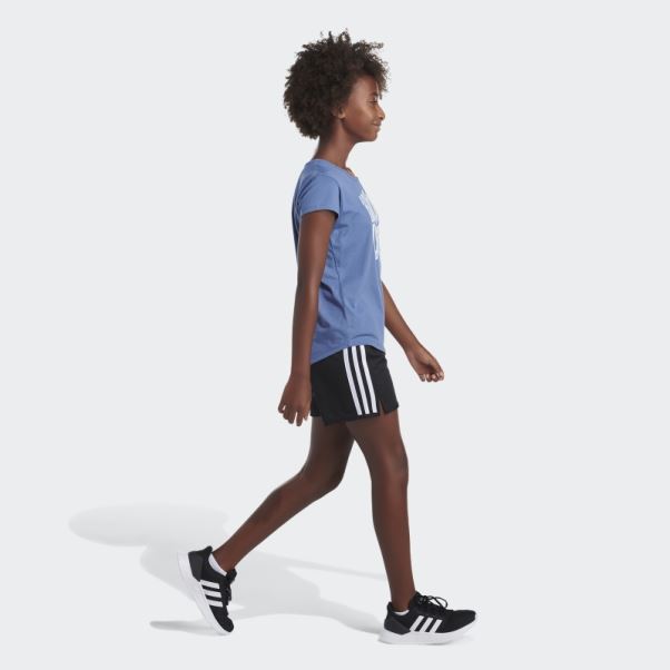 Adidas Scoop Tee Bleu