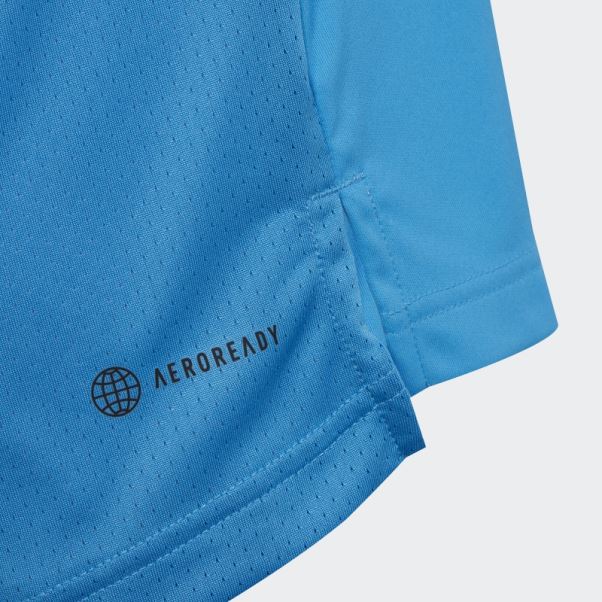 Tee Shirt Club Tennis Adidas Bleu