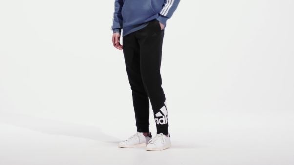 Pantalon Essentiel En Molleton à Logo Et Chevilles Fuselées Adidas Ink