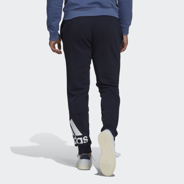 Pantalon Essentiel En Molleton à Logo Et Chevilles Fuselées Adidas Ink