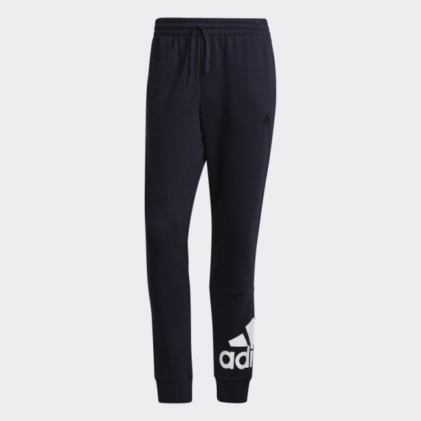 Pantalon Essentiel En Molleton à Logo Et Chevilles Fuselées Adidas Ink