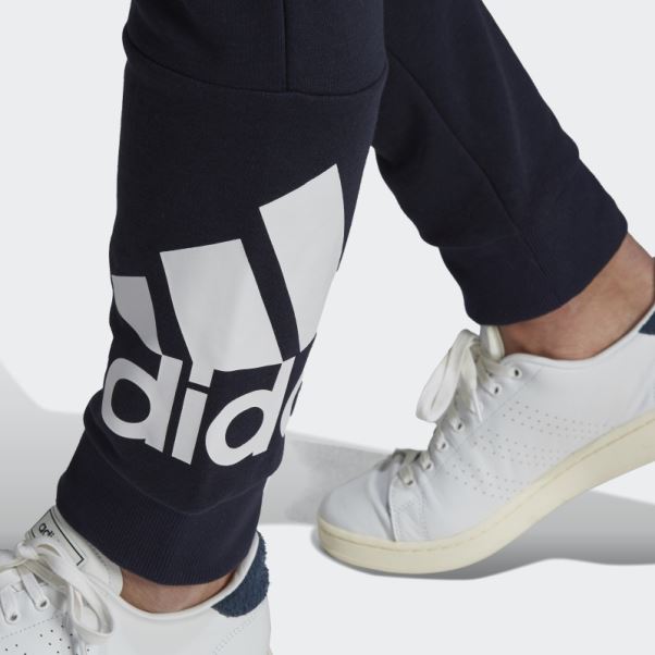 Pantalon Essentiel En Molleton à Logo Et Chevilles Fuselées Adidas Ink