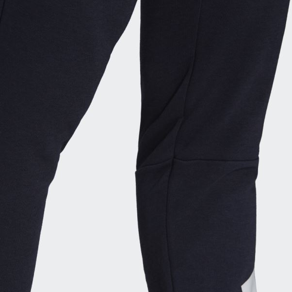 Pantalon Essentiel En Molleton à Logo Et Chevilles Fuselées Adidas Ink