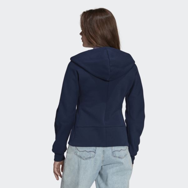 Veste Hymne Adidas Arsenal Bleu Marine