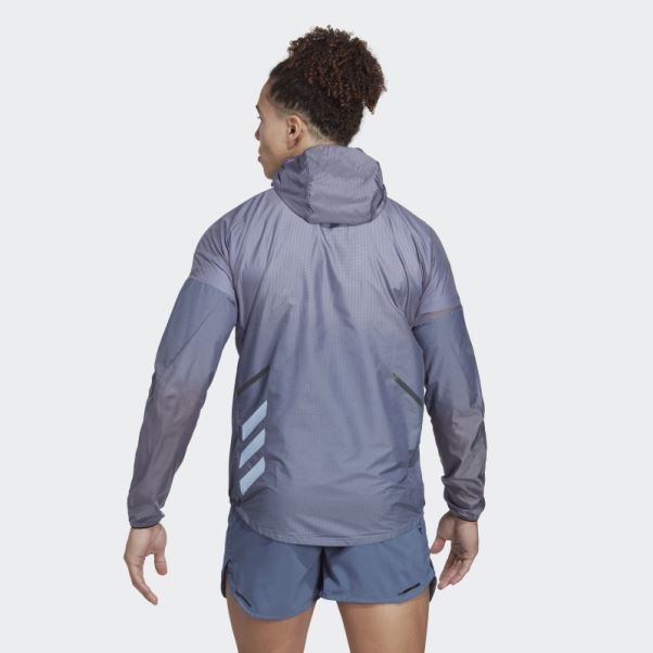 Acier Terrex Agravic Windweave Trail Running Coupe-vent Adidas