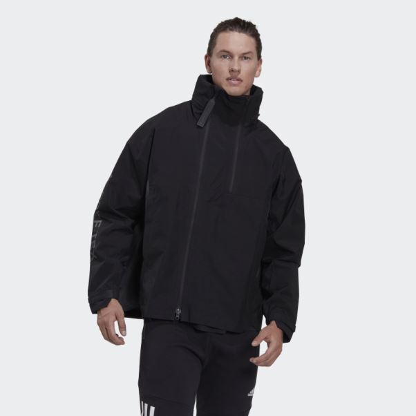 Veste Terrex Ct Myshelter Gore-tex (gender Neutral) Noir Adidas
