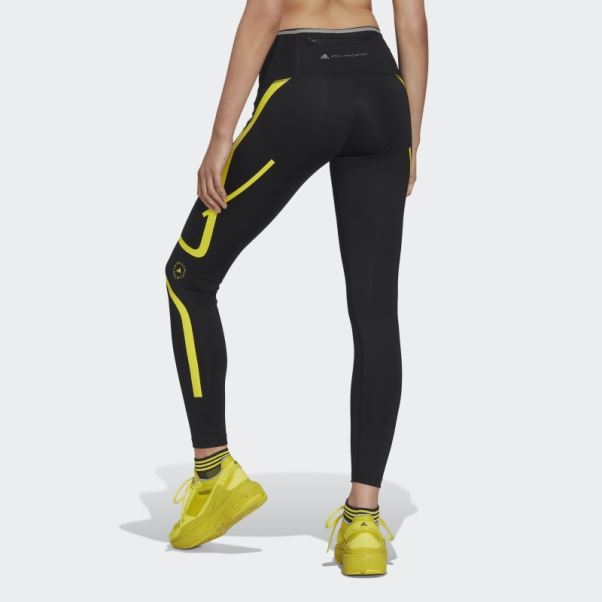 Adidas By Stella Mccartney Legging De Course Truepace Noir Mode
