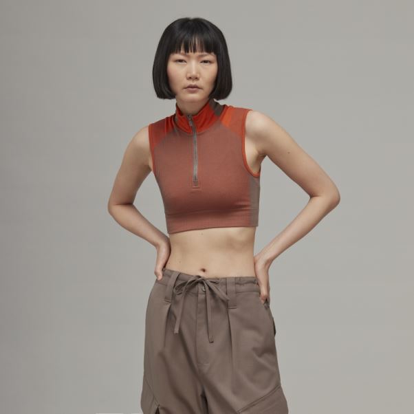 Y-3 Classique Haut De Sport En Tricot Sans Couture (court) Adidas