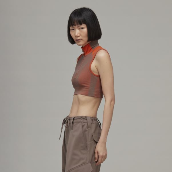 Y-3 Classique Haut De Sport En Tricot Sans Couture (court) Adidas