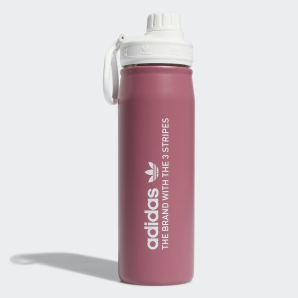 Flacon Métal Acier Rose 600 Ml Adidas
