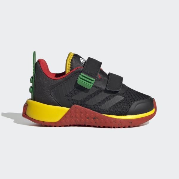 Chaussures Adidas Dna X Lego à Deux Bandes Auto-agrippantes Noires