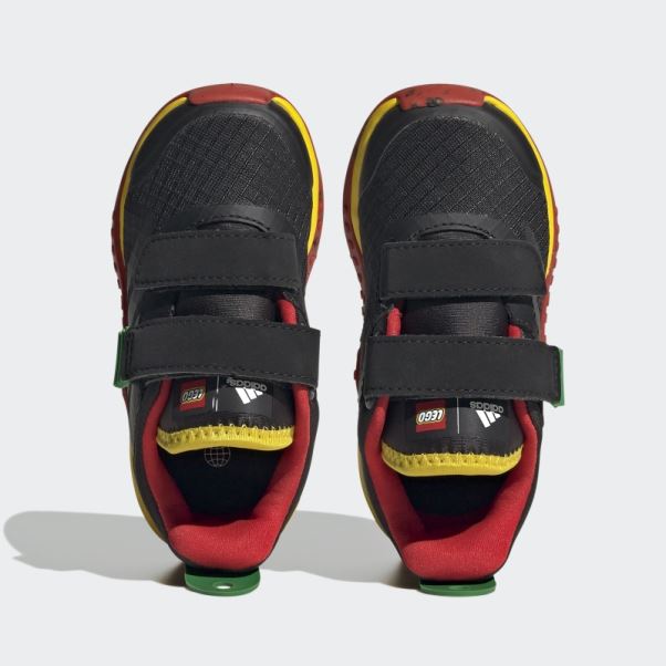 Chaussures Adidas Dna X Lego à Deux Bandes Auto-agrippantes Noires