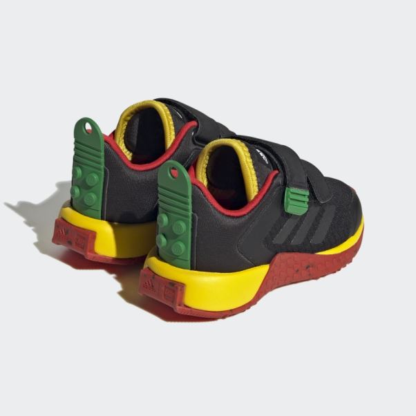 Chaussures Adidas Dna X Lego à Deux Bandes Auto-agrippantes Noires