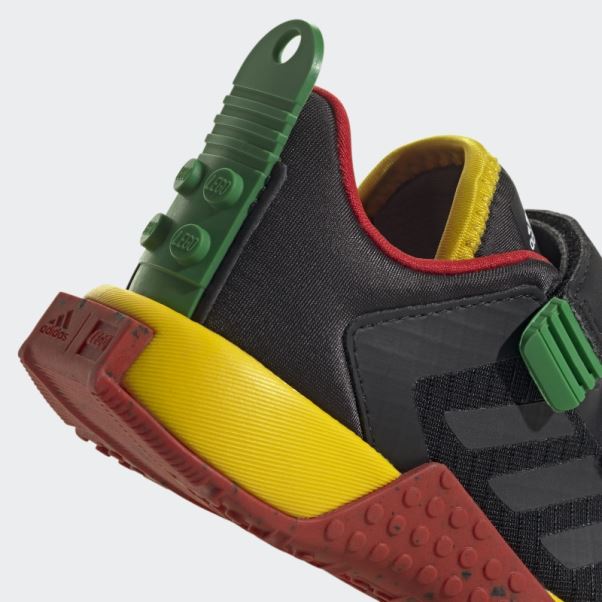 Chaussures Adidas Dna X Lego à Deux Bandes Auto-agrippantes Noires