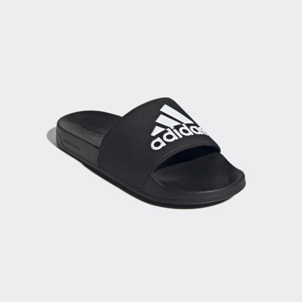Claquettes De Douche Adidas Adilette Blanches