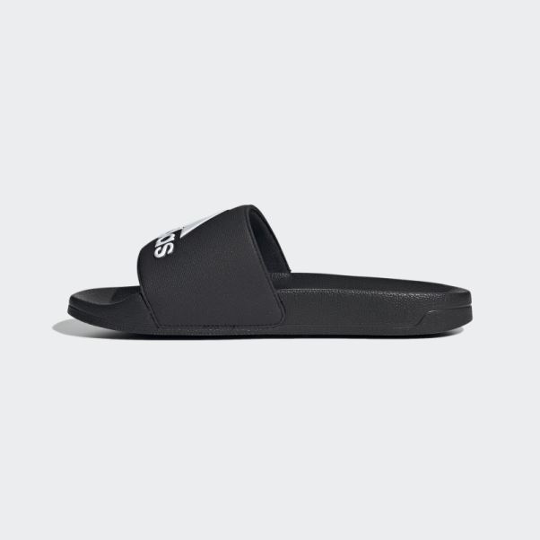 Claquettes De Douche Adidas Adilette Blanches