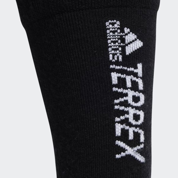 Chaussettes Mi-mollet En Laine Adidas Terrex Cold.rdy Noires