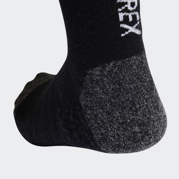Chaussettes Mi-mollet En Laine Adidas Terrex Cold.rdy Noires