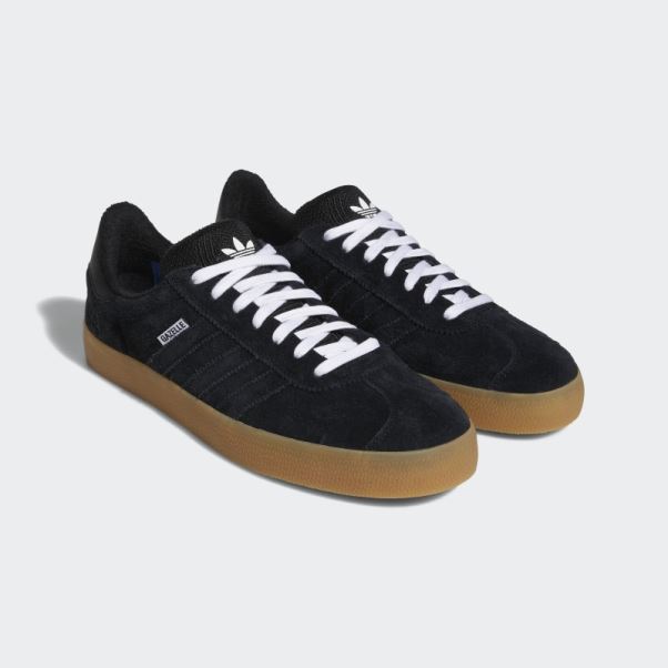 Bleu Oiseau Adidas Gazelle Adv Chaussures