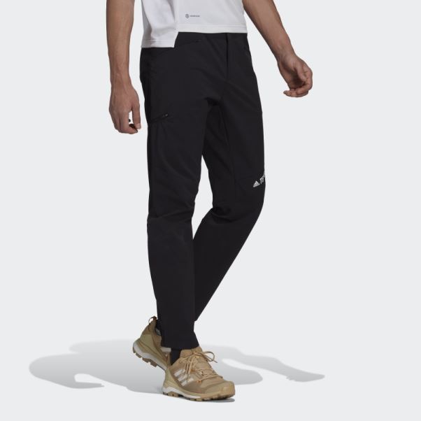 Pantalon De Survetement Alpin Techrock Noir Adidas