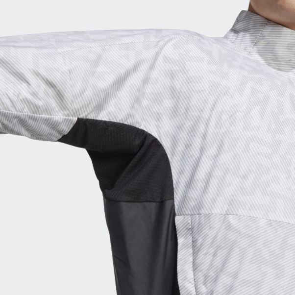 Coupe Vent Terrex Trail Running Adidas Blanc