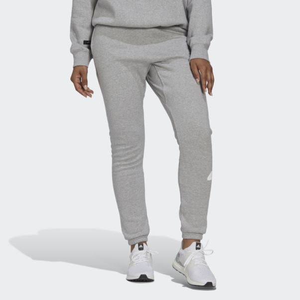 Pantalon De Survêtement Adidas Gris Moyen
