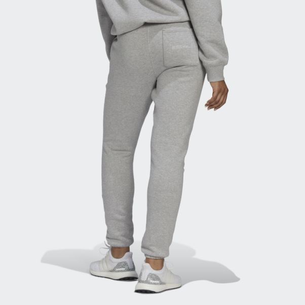 Pantalon De Survêtement Adidas Gris Moyen