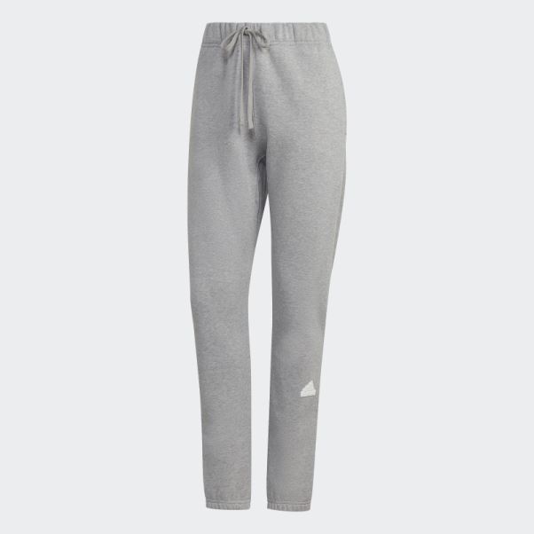 Pantalon De Survêtement Adidas Gris Moyen