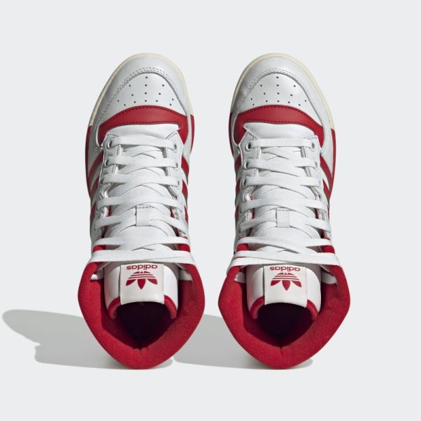 Adidas Rivalry Hi Chaussures écarlate