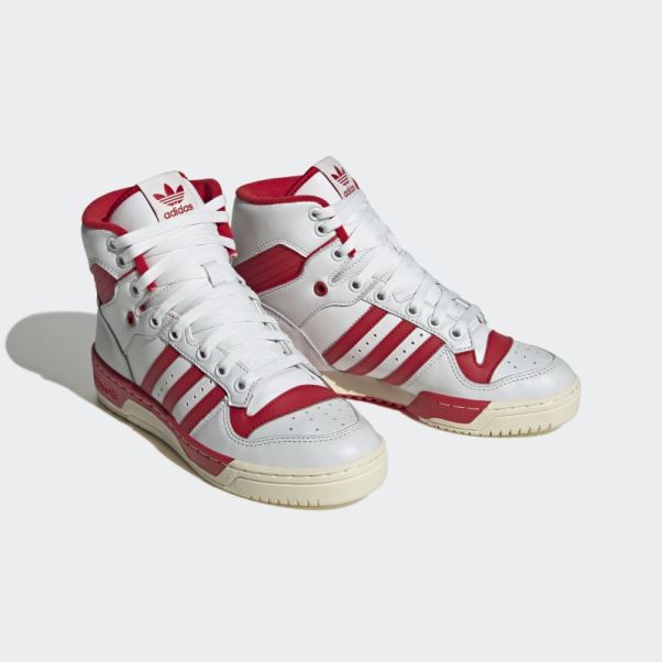 Adidas Rivalry Hi Chaussures écarlate