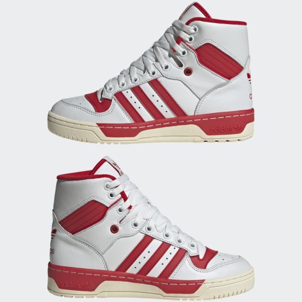Adidas Rivalry Hi Chaussures écarlate